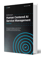 HUCAISM - Introduction to Human-Centered AI Service Management (Printed Book - German)