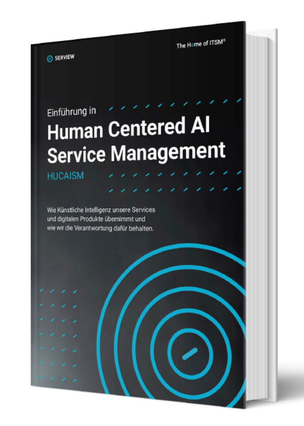 HUCAISM - Introduction to Human-Centered AI Service Management (Printed Book - German)