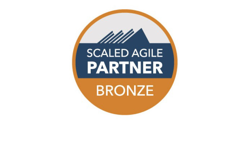 The official Scaled Agile Partner Logo